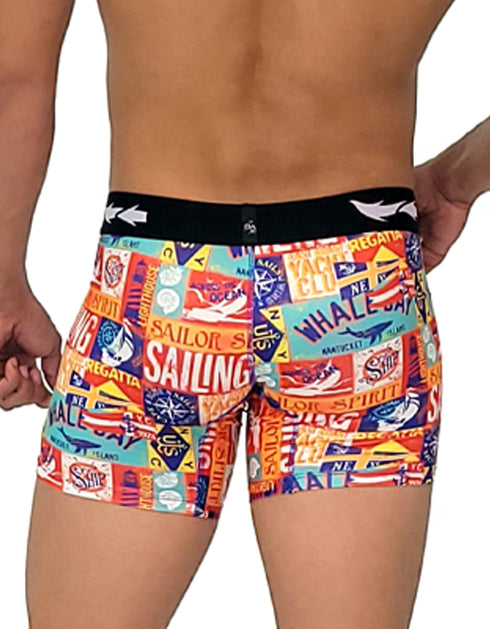 AQ4767 Men's AQ Hybrid Collection Boxer Long Briefs – 3-Pack